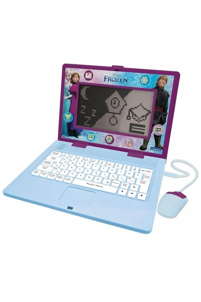 Frozen Laptop educational Lexibook, Disney Frozen, 170 de activitati, versiun...