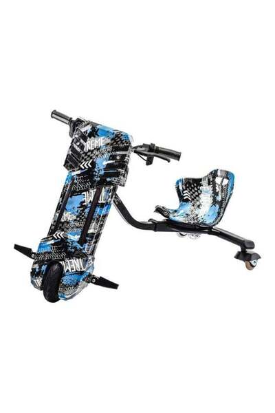 Rally سكوتر كهربائي ثلاثي العجلات مزود بخوذة وواقي للركبة والمرفقين، متعدد ال...