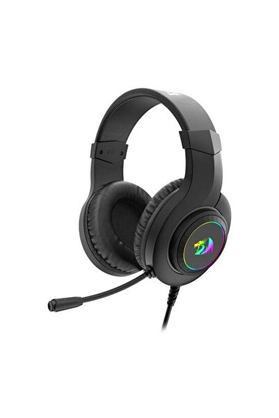 REDRAGON Hylas Gaming Headset, RGB Lighting, Wired (Black)