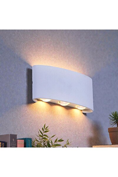 Luxera Lighting LED WALL LIGHT LUMARO 6W 600LM 3000K WHITE 168*78*42MM