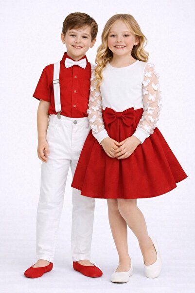 Nacar 23 Nisan 29 Ekim (tişört tütü etek) - (Gömlek-Askı-Papyon- pantolon) al...