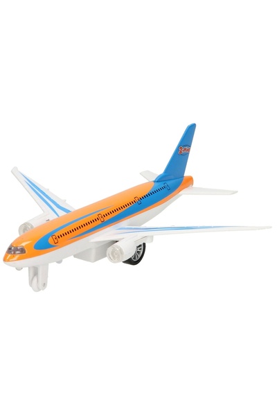 Avaleea Toy airplanewith realistic lights and soundspull back system18.5 cmBl...
