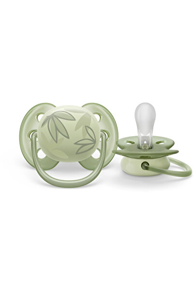 Philips Avent Ultrasoft Premium Pacifier SCF092/02, 0-6 months (Green)