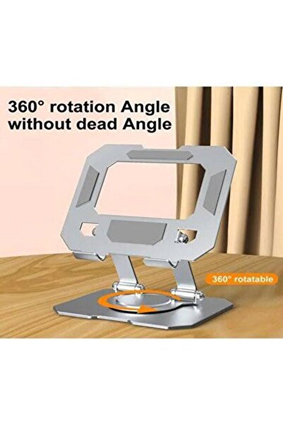 YILMAZBALKANAS 13 Inch Compatible Desktop Metal Tablet Holder 360 °   Rotatab...