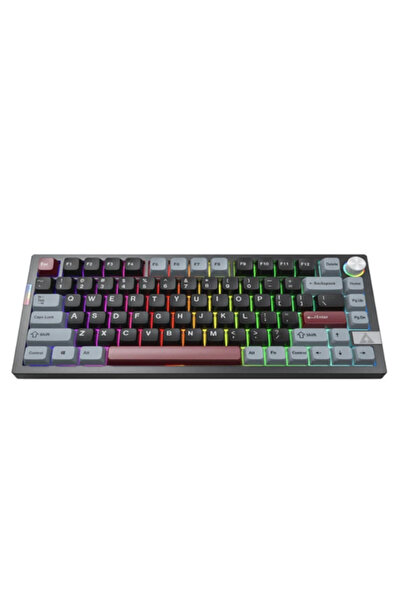 MONTECH Mechanical Gaming Keyboard MKey PRO Darkness, Wireless/BT/USB-C, Brow...