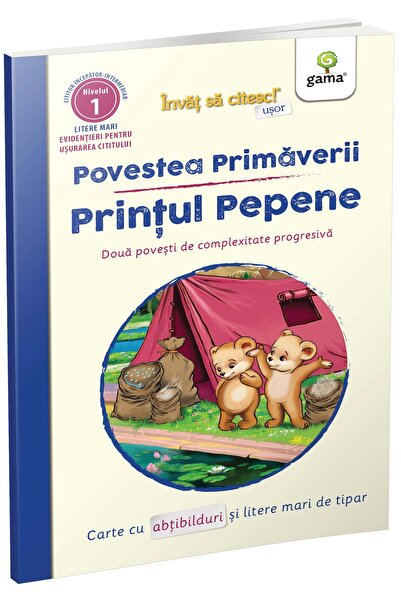 Tiki-Tan Carte educativă pentru copii Învață să citești ușor Povestea Primăve...