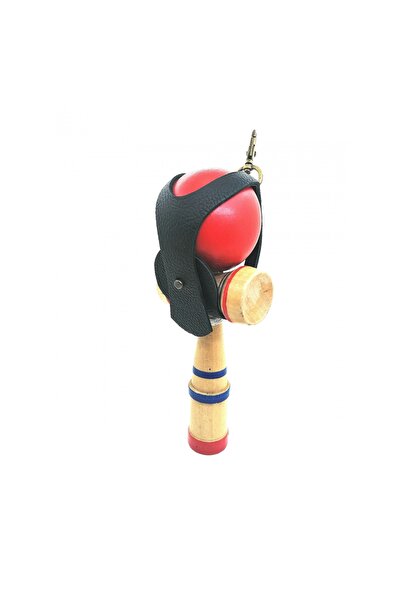 Avaleea Kendama Holder CaseMade of Durable - Leather Diameter 6 cmBlack
