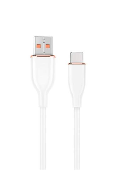 Gembird Cablu de date CC-USB2S-AMCM-1.5M-W, USB-A - USB-C, 1.5m (Alb)