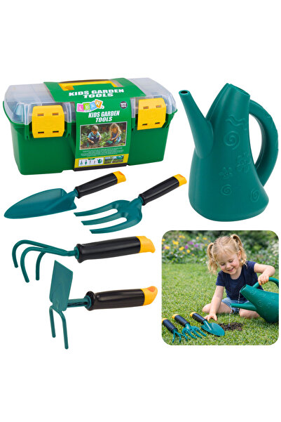 Three top online Set de grădinar pentru micii copii, într-o valiză, unelte de...