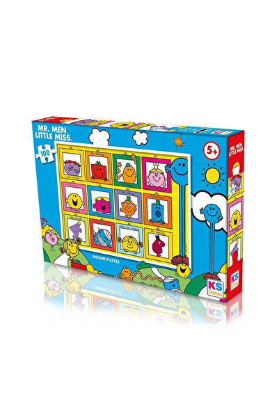 Ks Puzzle Mr. Men Little Miss 100 Parça Puzzle
