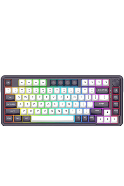 REDRAGON Finke gaming keyboard, RGB LED, Wired, Bluetooth (Multicolor)