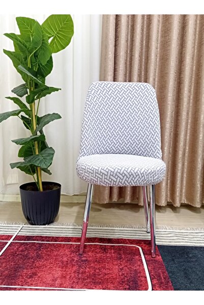 nurluk tuğladesen oval lastikli esnek kaliteli sandalye kılıfı ( küçük boy )