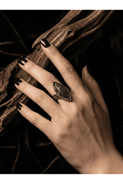 Dorvina Bronze Jewelry Authentic Anthracite Color Marcasite Stone Eye of Phoe...