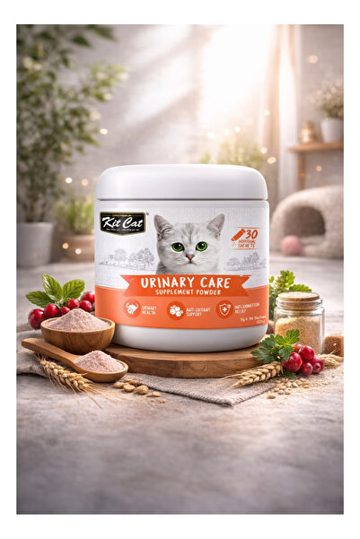 Kit Cat Urinary Health Care Supplement Powder for Cats - Support Bladder Heal...