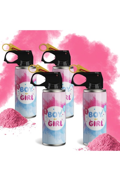 Avaleea Spray Gender Reveal, 260 ml, din Amidon de Porumb, Dezvaluire Gen Beb...