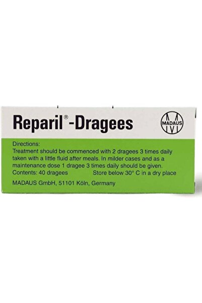 REPARIL Tablets – Inflammation, Oedema & Swelling Relief – Pain & Bruise Reco...