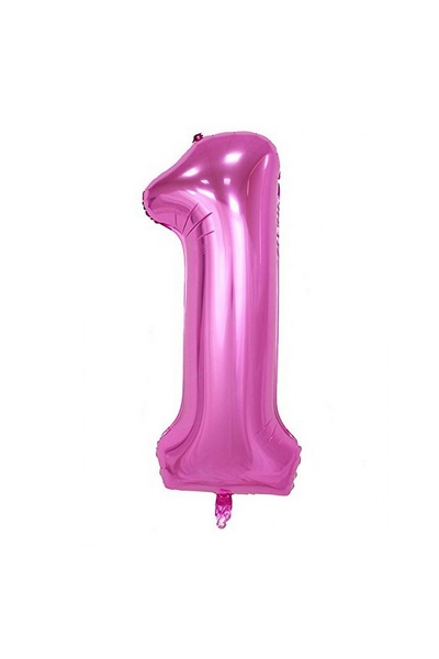 Avaleea Foil BalloonNumber 181 cmFor Air or HeliumPurple