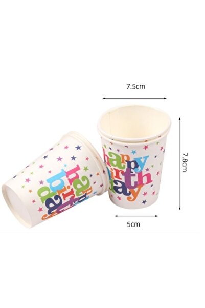 Avaleea Set 6 pahare Happy Birthday