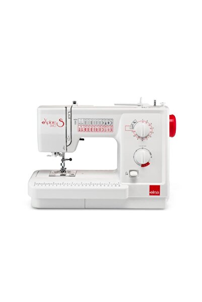 ELNA eXplore 340S Sewing Machine, 800 bpm, 23 stitches, integrated LED (White)