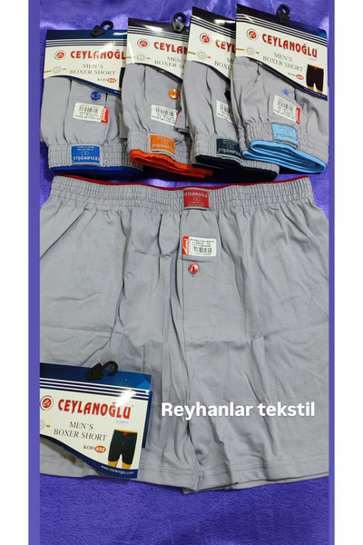 Ceylanoğlu Pachet Eco pentru bărbați, 5 bucăți, 100% bumbac, bumbac bucăți, b...