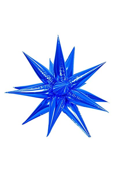 Avaleea Balon din Folie Metalizata, Figurina Stea 3D, 66 cm, Ambalaj Individu...