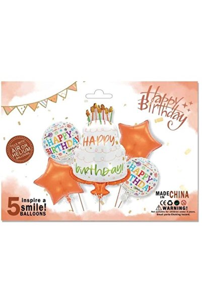 Avaleea Set baloane folie pentru aniversare zi de nastere, model 2