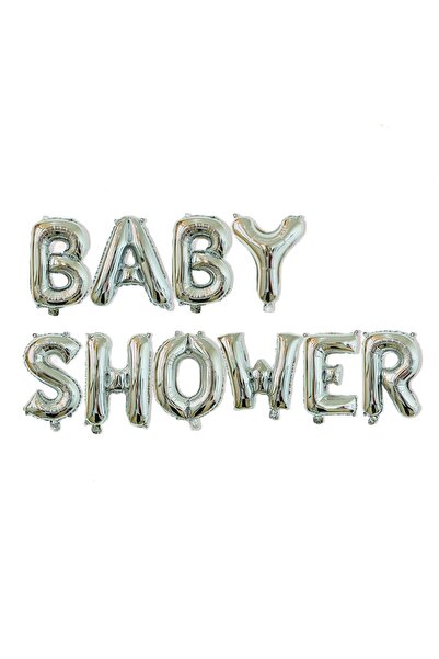Avaleea Set Baloane din Folie Metalizata, Model Baby Shower, Litere de 40 cm,...