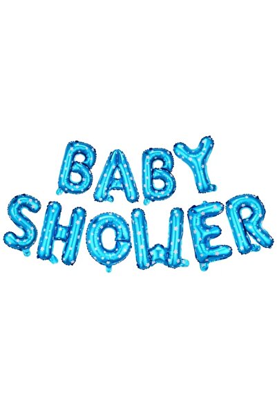 Avaleea Set Baloane din Folie Metalizata, Model Baby Shower, Litere de 40 cm,...