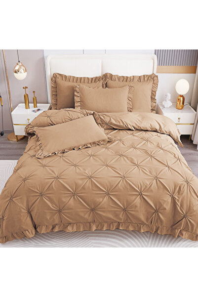 Pucioasa Duvet Cover Set with Pleated for a double bed for 2 people Pucioasa,...
