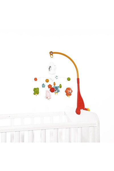 LORELLİ Musical Baby Crib Mobile with Projection & Night Light Happy Animals