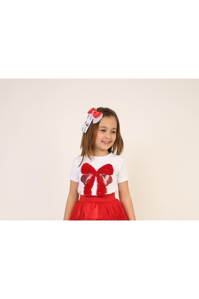 SEVİL GÖSTERİ & OKUL KIYAFETLERİ 23 April Show Outfit - Girls' T-Shirt with B...