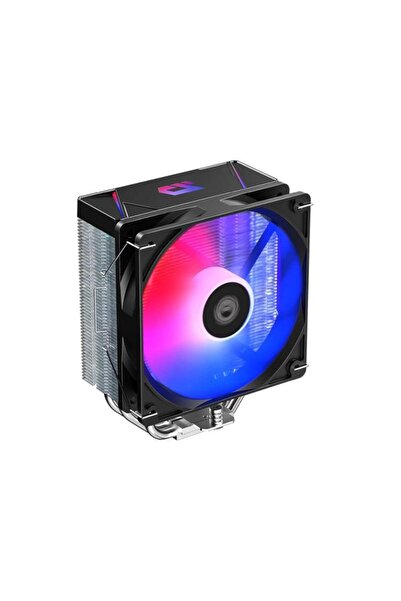 ID-COOLİNG CPU Air Cooler Blitz X4, Rainbow LED, 500-1500 RPM, Black
