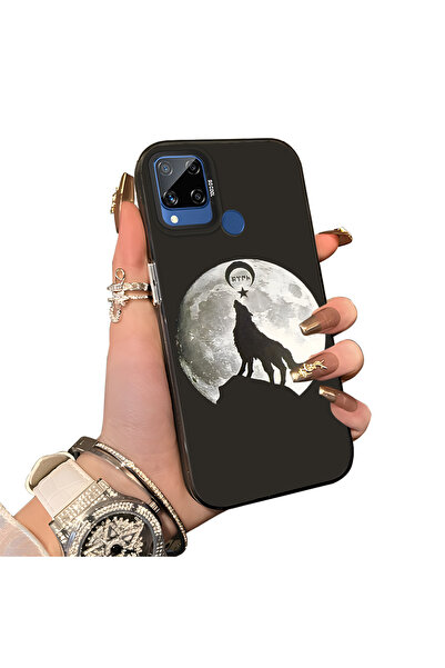 ucuc حافظة حماية للعدسات من السيليكون الصلب أكريليك درجة متوافقة مع Realme C1...