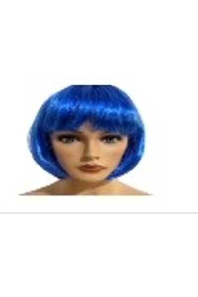 Avaleea Peruca Cosplay pentru Femei, Stil Colorat, Tunsoare Bob cu Breton, Id...