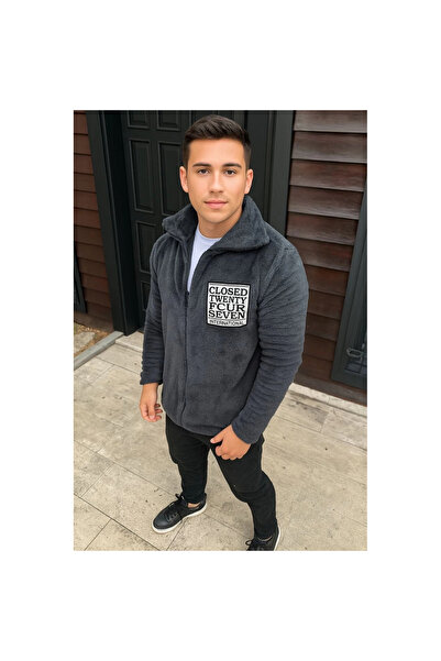 Narnuga Fleece Zippered Sweatshirt – Without Hood, with Pockets, Soft Texture...