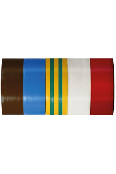 OEM PROLINE MULTICOLOR INSULATING TAPE 19X0.13MM / 10M, 5/SET