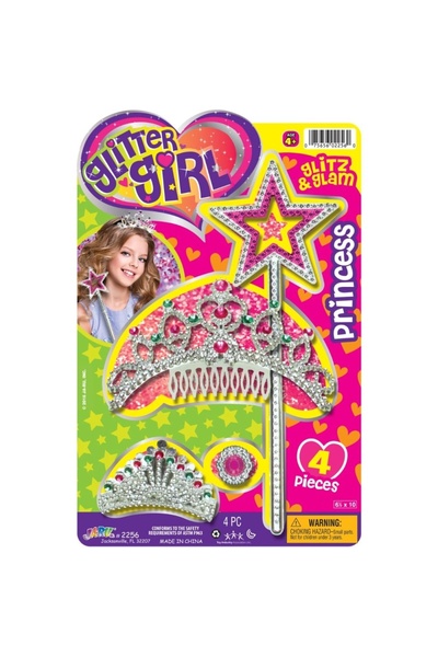 Noriel Set tiara si bagheta Jaru, Glitter Girl