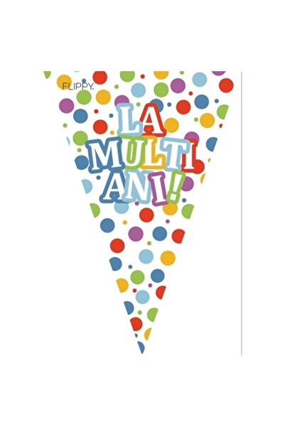 Avaleea Set 10 Stegulete Tip Banner, Colectia LA MULTI ANI , 270 cm Lungime, ...