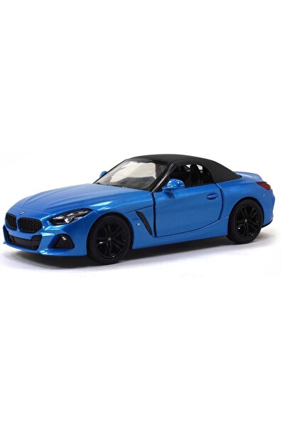 Kinsmart Macheta metalica Bmw Z4, Kinsmart, Scara 1:34, Albastru