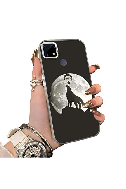 ucuc حافظة حماية للعدسات من السيليكون الصلب أكريليك درجة متوافقة مع Realme C1...