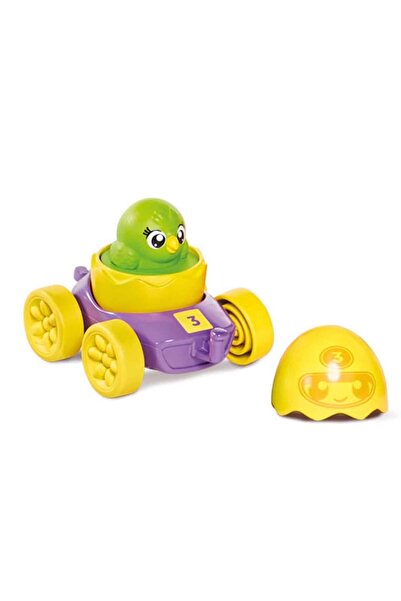 Tomy Masinute de curse cu ou colorat, Galben