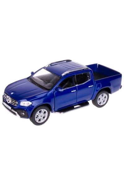 Kinsmart Macheta metalica 1:34 Mercedes-Benz X-Class, Albastru, 12cm