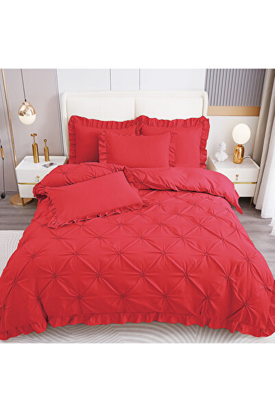 Pucioasa Duvet Cover Set with Pleated for a double bed for 2 people Pucioasa,...