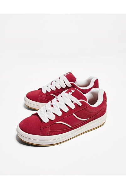 Buti Allbucks Bersh Ka %100 Leather Skater Sports Shoes S Sneakers Abbrs3776