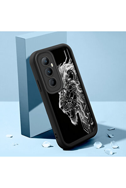 Hontinga حافظة هاتف ريلمي C65 4G متوافقة مع شبكة الجيل الرابع، حافظة هاتف ناع...