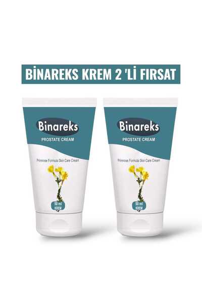 Nelia Binareks Bitkisel İçerikli Anında Etkili Bakım Kremi 50 ml X 2 Adet