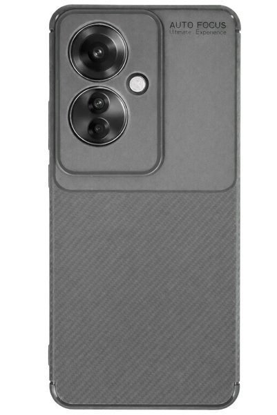 New Face Lvsqvr Reno 11F Case Auto Focus Carbon Cover (194331) - Gray