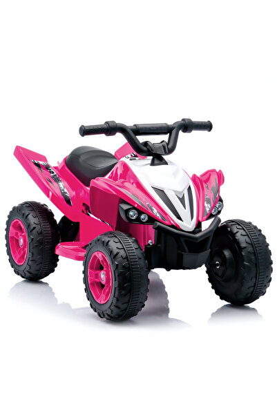 kinderplay Raptor 12V Electric ATV for Kids (Pink)