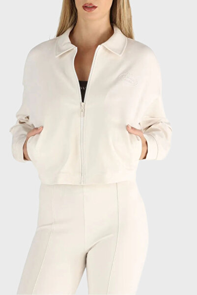 Guess Logolu Regular Fit Klasik Yaka Scuba Ceket V6RQ17KD822 CEKET V6RQ17 KD8...