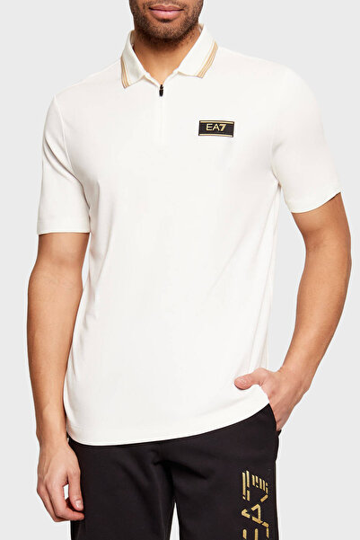 EA7 Slim Fit Logolu Fermuarlı Polo Erkek POLO 7M001333 AF13739 U0004